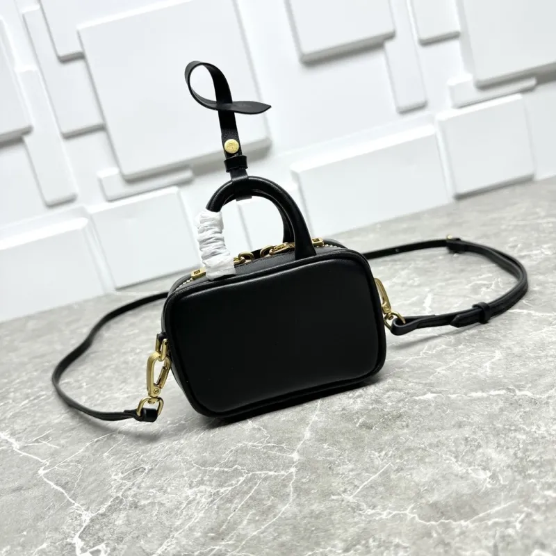 MIU MIU Black Top Handle Crossbody Bag 632 - Image 6