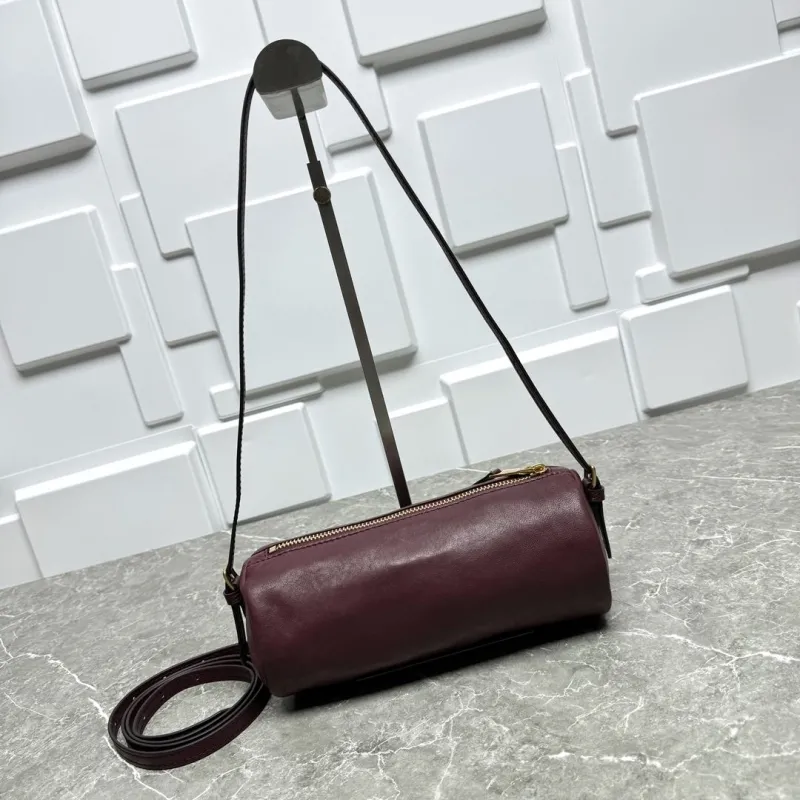 Miu Miu Burgundy Cylindrical Crossbody Bag 635 - Image 6