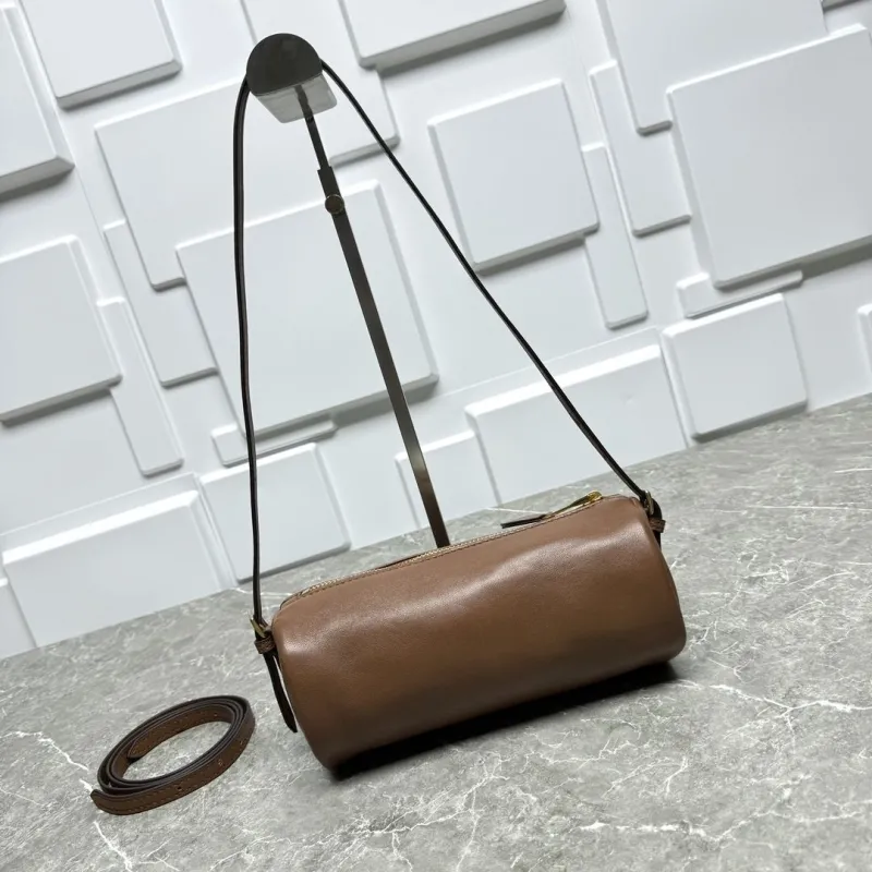 MIU MIU Brown Leather Top Handle Crossbody Bag 636 - Image 6