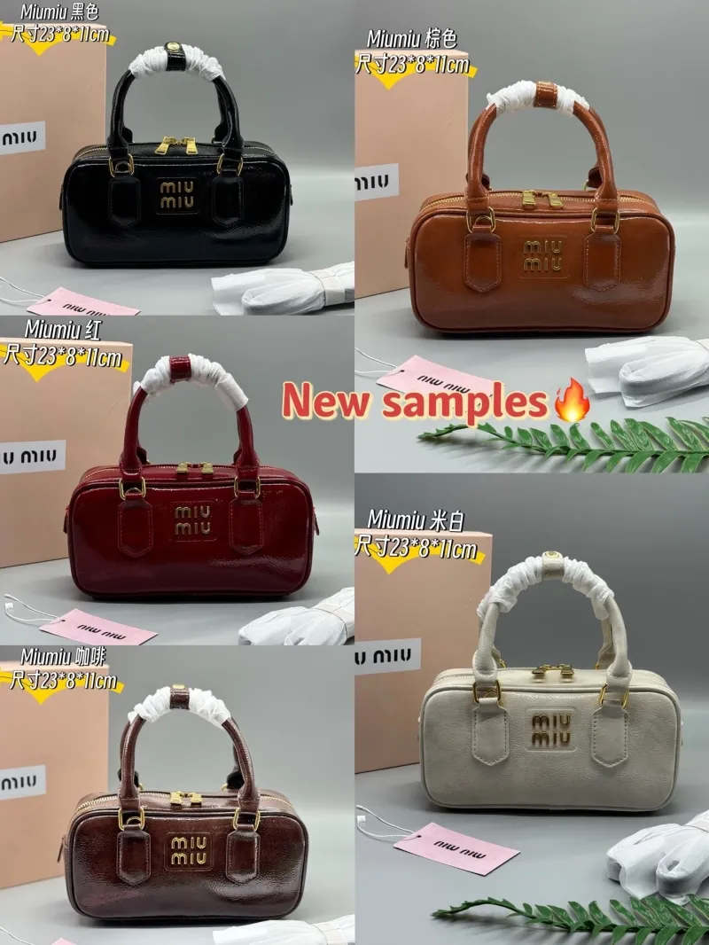 Miu Miu Black Top Handle Bag 644 - Image 9