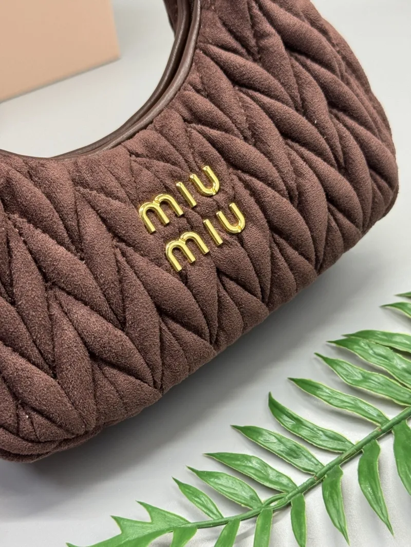Alternative view of Miu Miu Brown 20cm Top Handle Bag