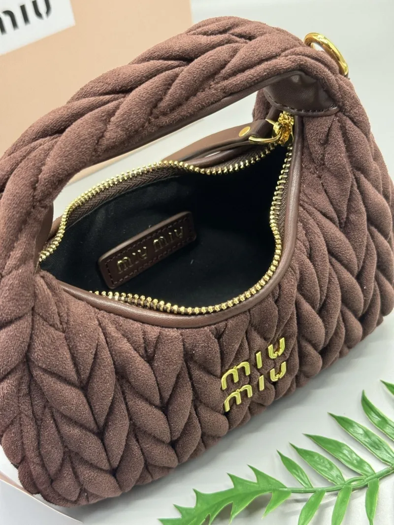 Miu Miu Brown 20cm Top Handle Bag - Image 6