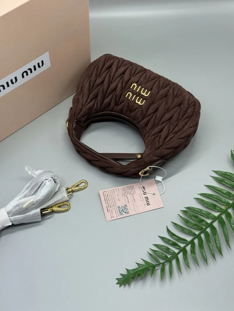 Miu Miu Brown 20cm Top Handle Bag - Image 8