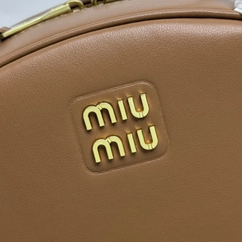 Alternative view of Miu Miu Brown Top Handle Bag