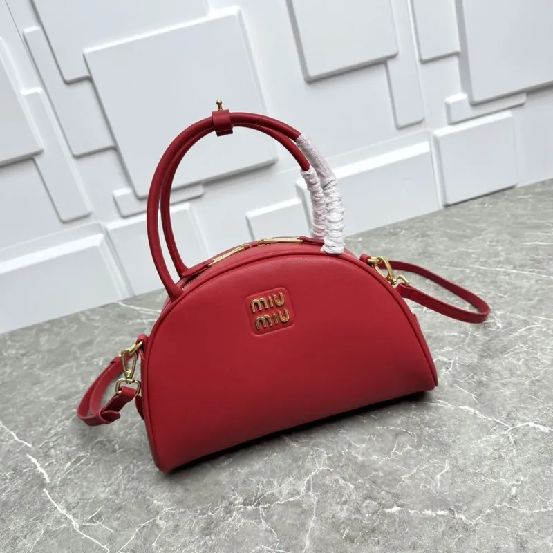 Miu Miu Red Top Handle Bag 657