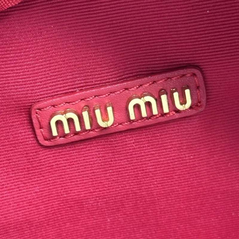 Miu Miu Red Top Handle Bag 657 - Image 8