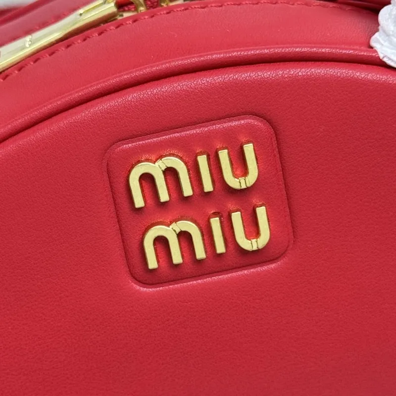 Alternative view of MIU MIU Red Top Handle Crossbody Bag