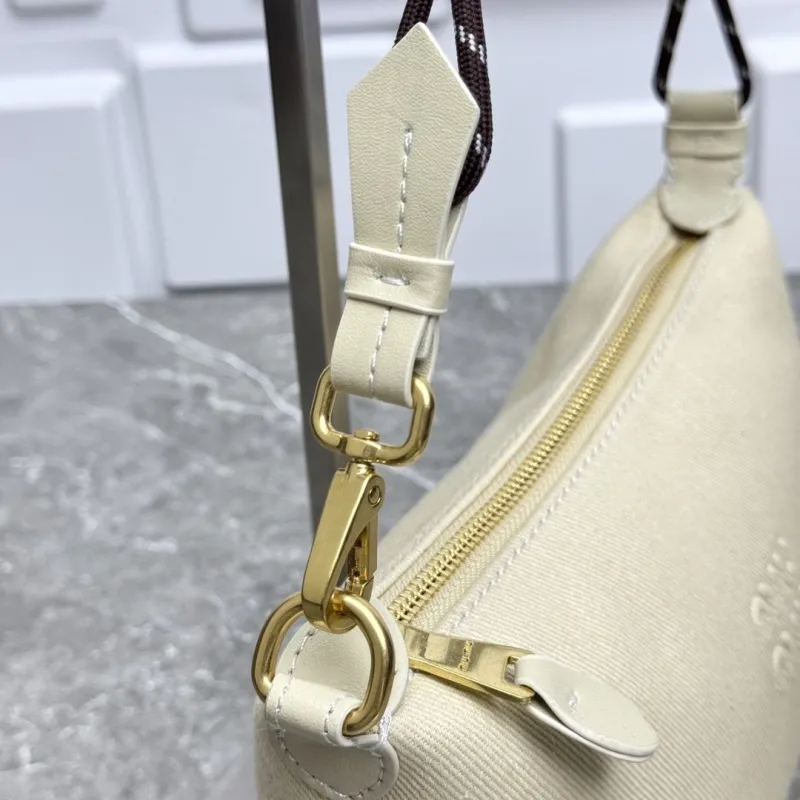 MIU MIU Beige Top Handle Bag 674 - Image 5