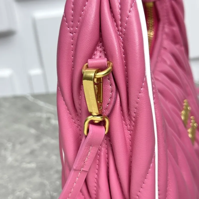 Miu Miu Pink Top Handle Crossbody Bag 676 - Image 4