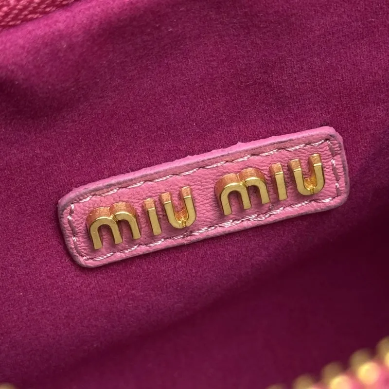 Miu Miu Pink Top Handle Crossbody Bag 676 - Image 8