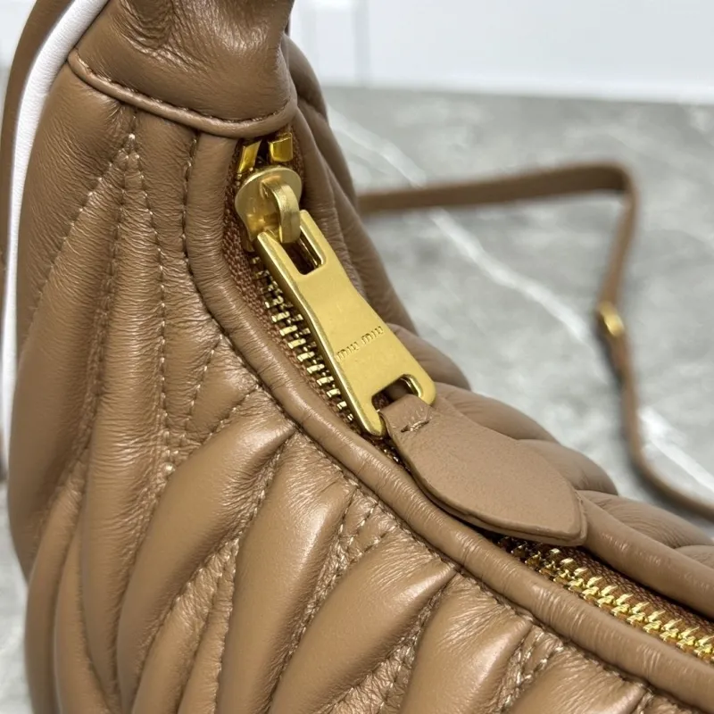 Miu Miu Brown Top Handle Crossbody Bag 677 - Image 7