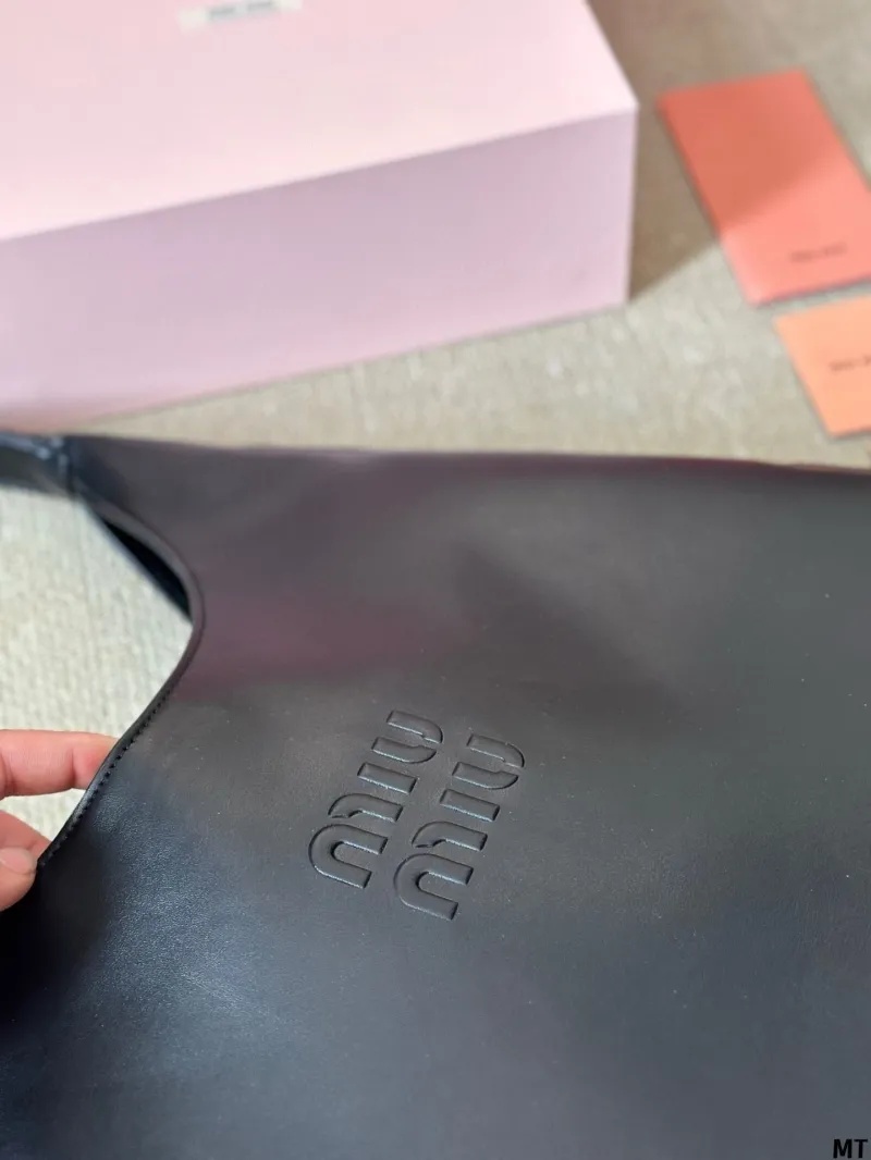Miu Miu Black Top Handle Bag 684 - Image 4