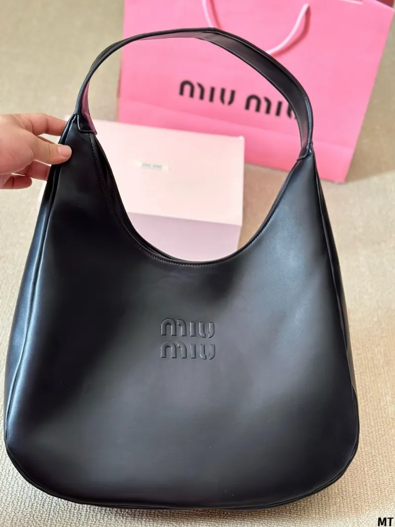 Miu Miu Black Top Handle Bag 684 - Image 5