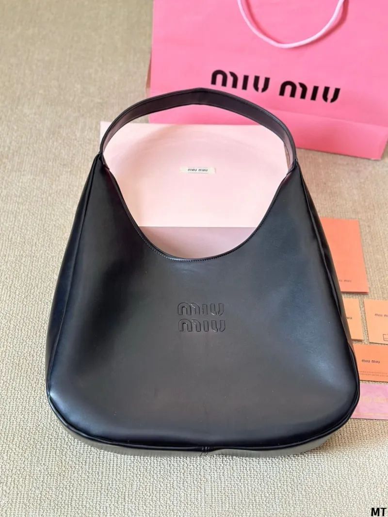 Miu Miu Black Top Handle Bag 684 - Image 7