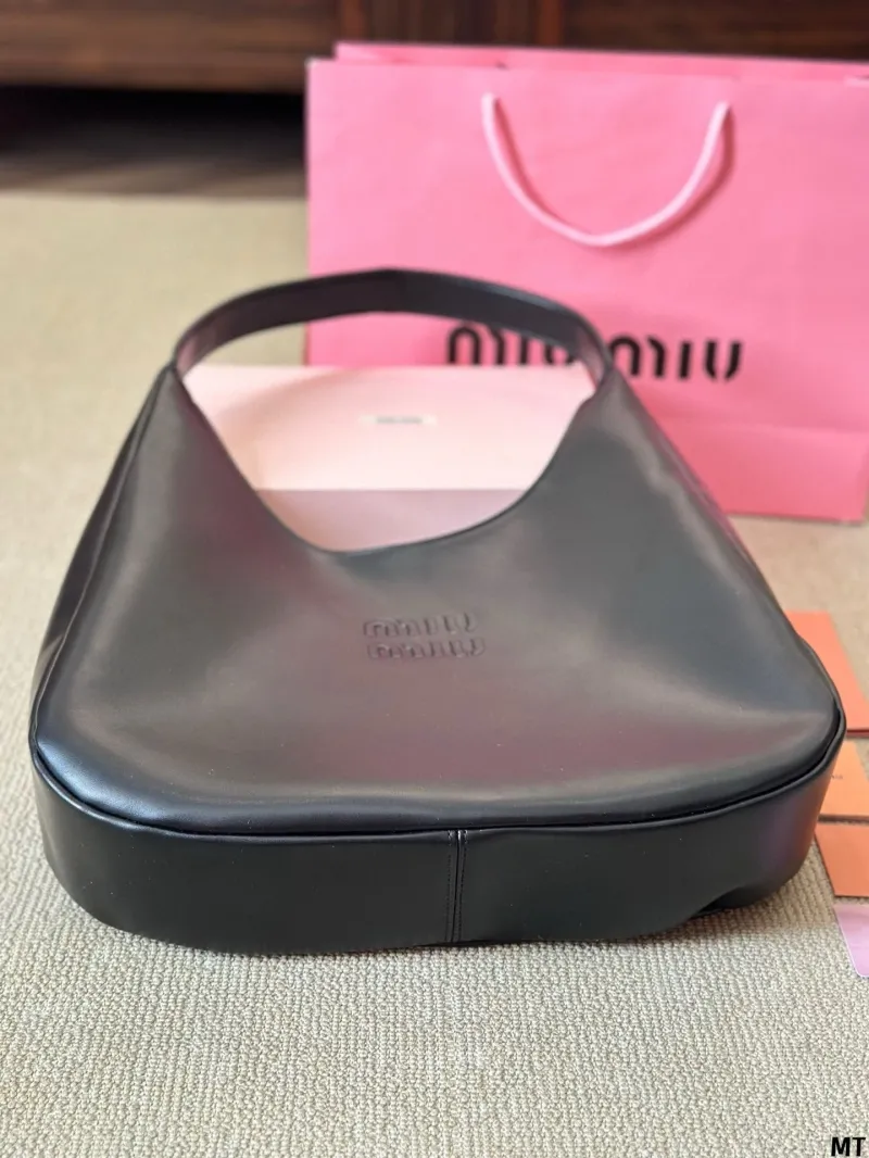 Miu Miu Black Top Handle Bag 684 - Image 8