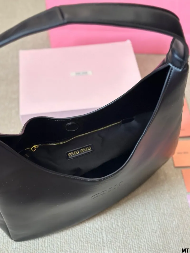 Miu Miu Black Top Handle Bag 684 - Image 9