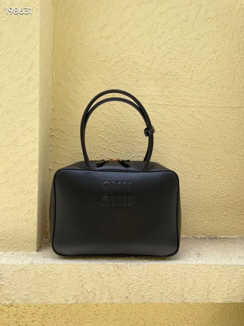 Miu Miu Black Top Handle Bag 685