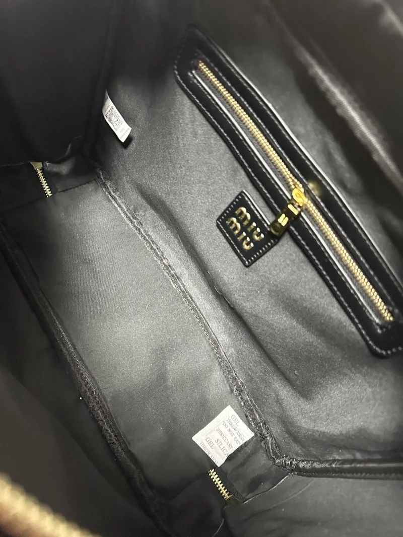 Miu Miu Black Top Handle Bag 685 - Image 5