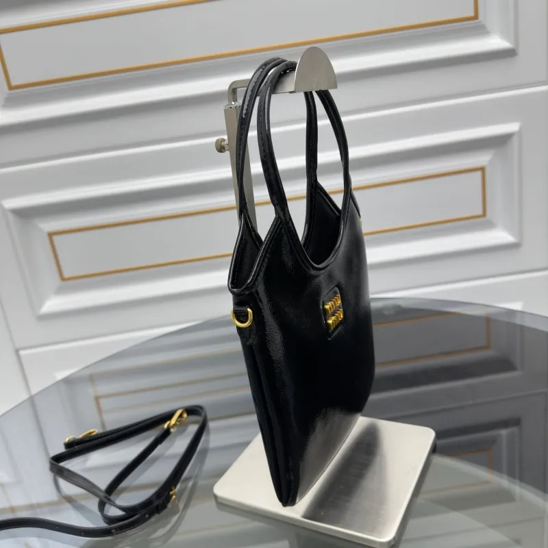 Alternative view of MIU MIU Black Top Handle Crossbody Bag 689