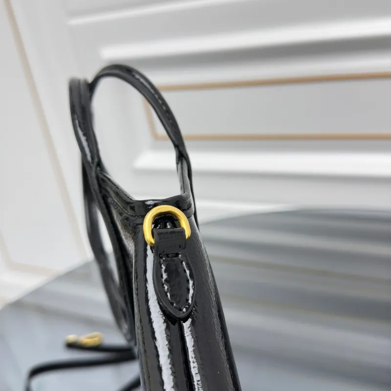 MIU MIU Black Top Handle Crossbody Bag 689 - Image 7