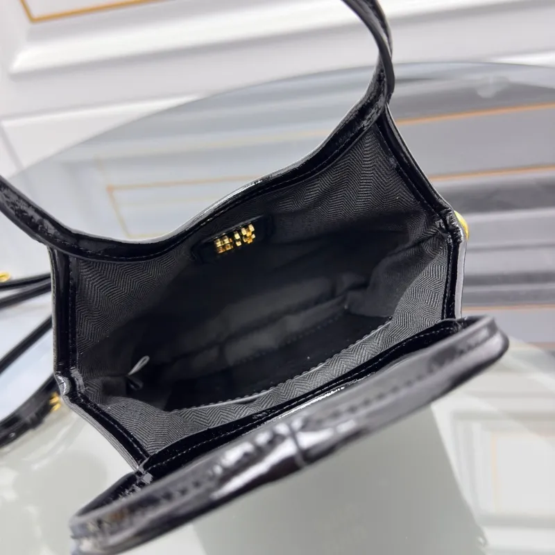 MIU MIU Black Top Handle Crossbody Bag 689 - Image 8