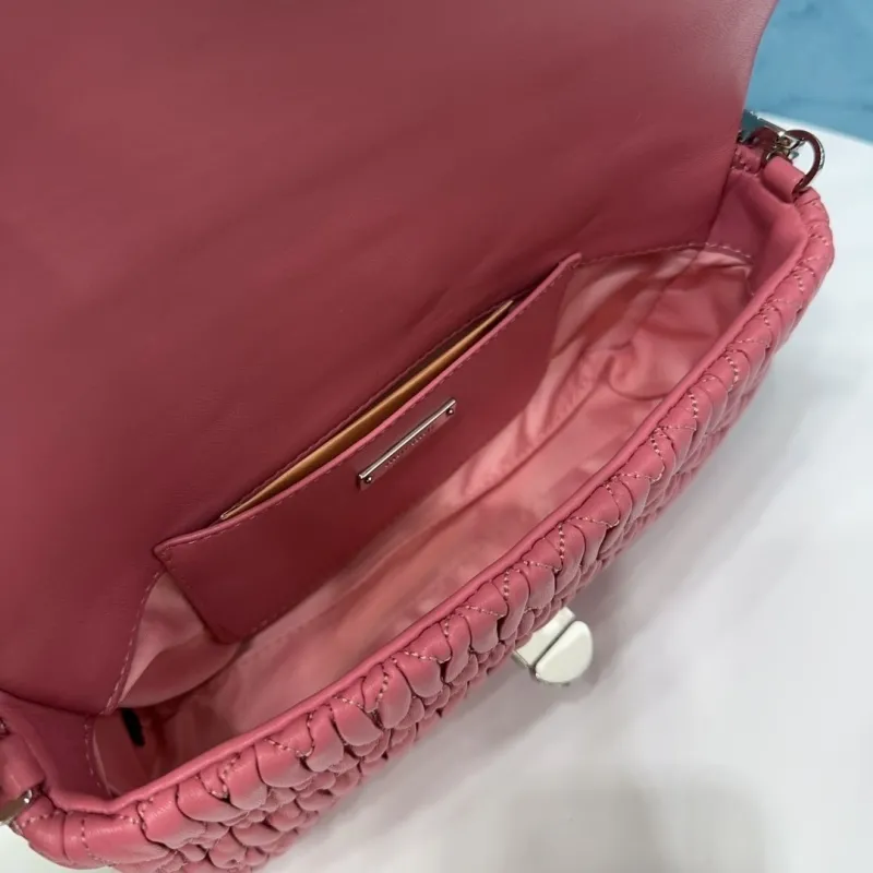 Miu Miu Pink Top Handle Chain Shoulder Bag - Image 7