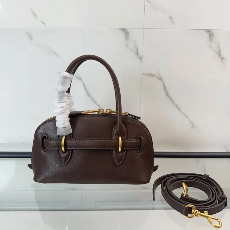 Alternative view of MIU MIU Dark Brown Mini Top Handle Bag 701