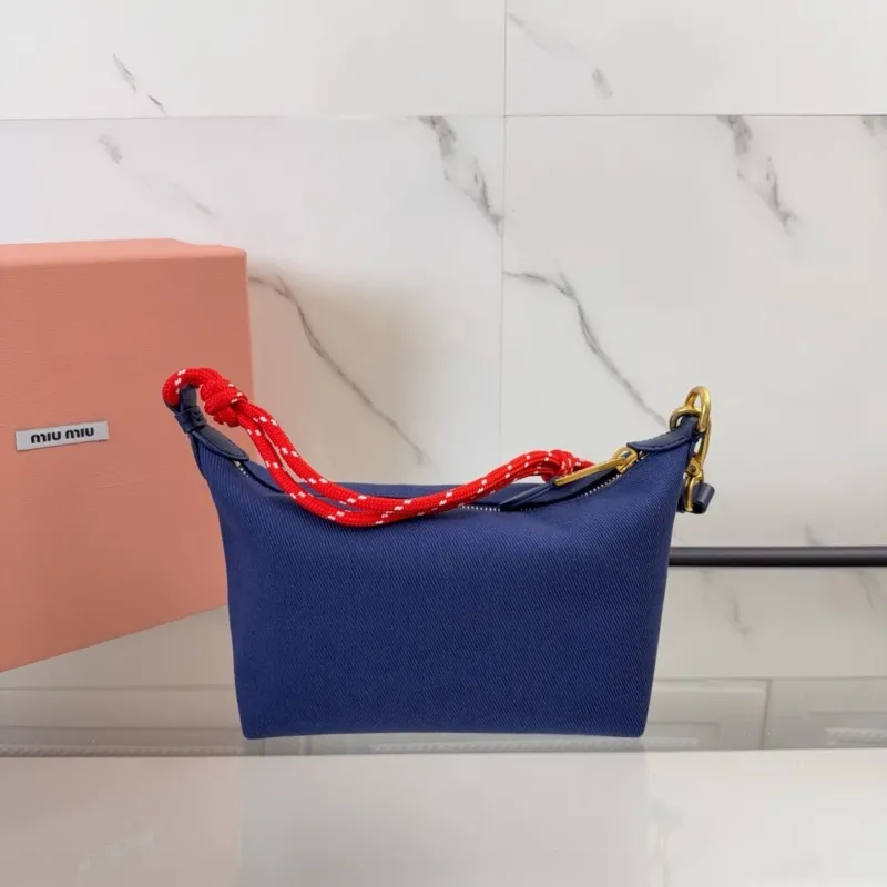 Alternative view of Miu Miu Blue Top Handle Bag 713