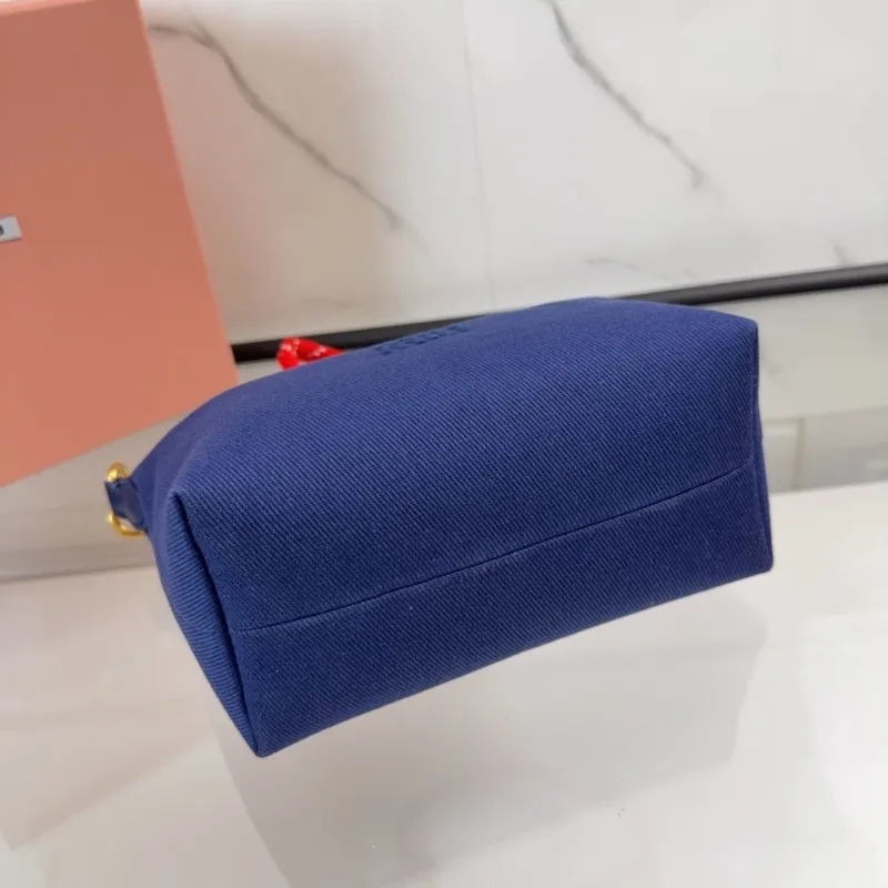 Miu Miu Blue Top Handle Bag 713 - Image 9