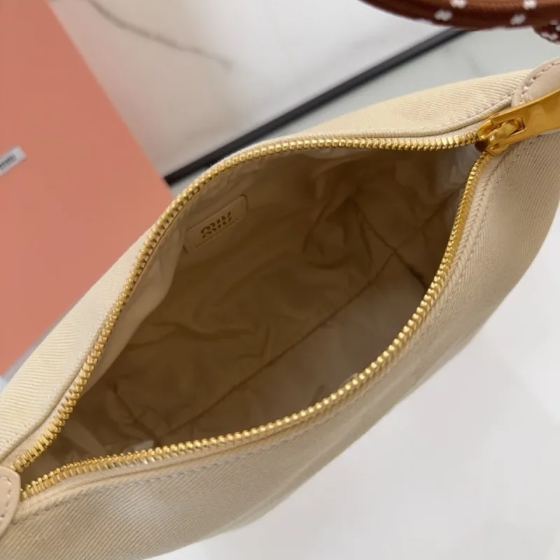 Miu Miu Beige Top Handle Bag 714 - Image 7