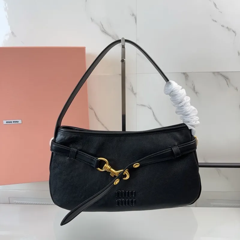 Miu Miu Black Top Handle Bag 743