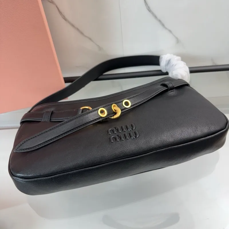 Miu Miu Black Top Handle Bag 743 - Image 6