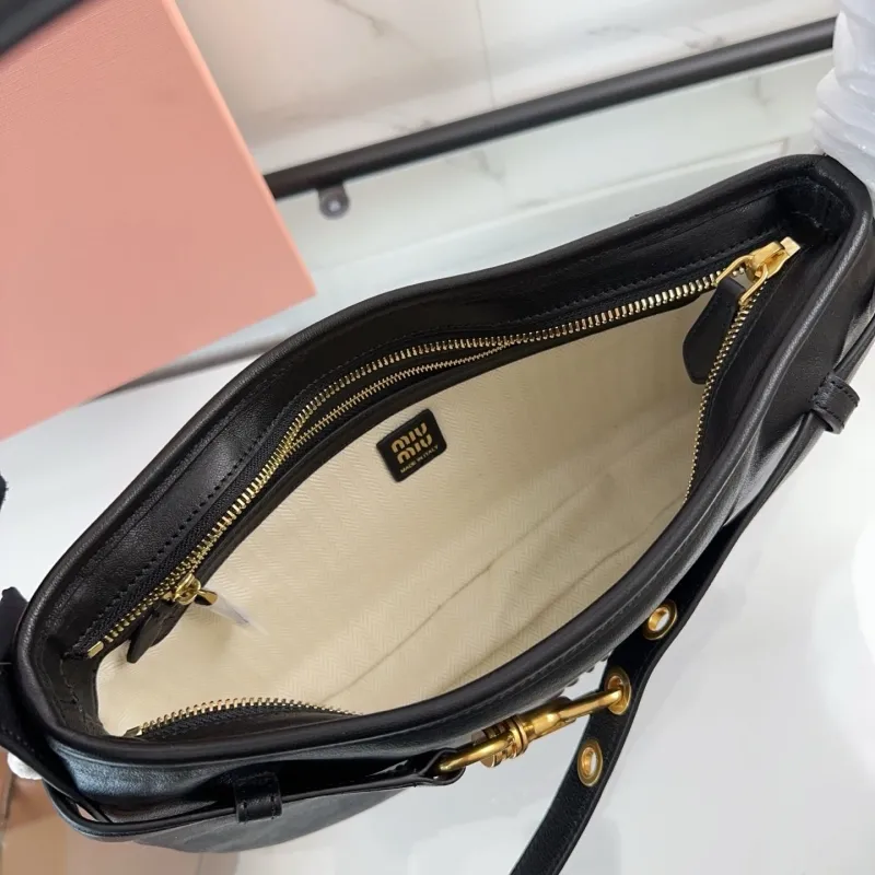 Miu Miu Black Top Handle Bag 743 - Image 7