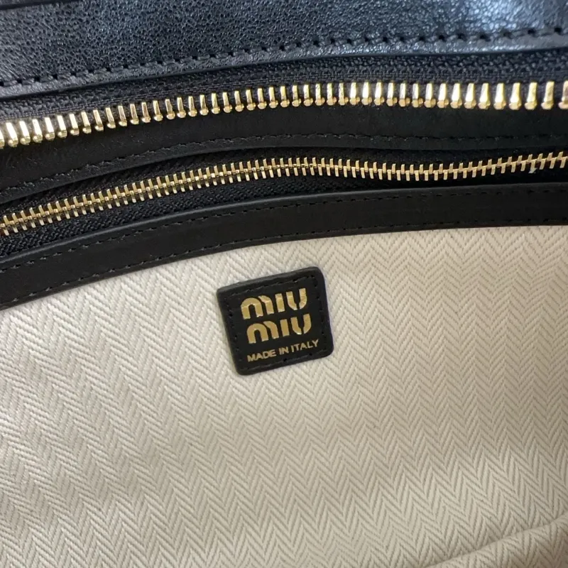 Miu Miu Black Top Handle Bag 743 - Image 8