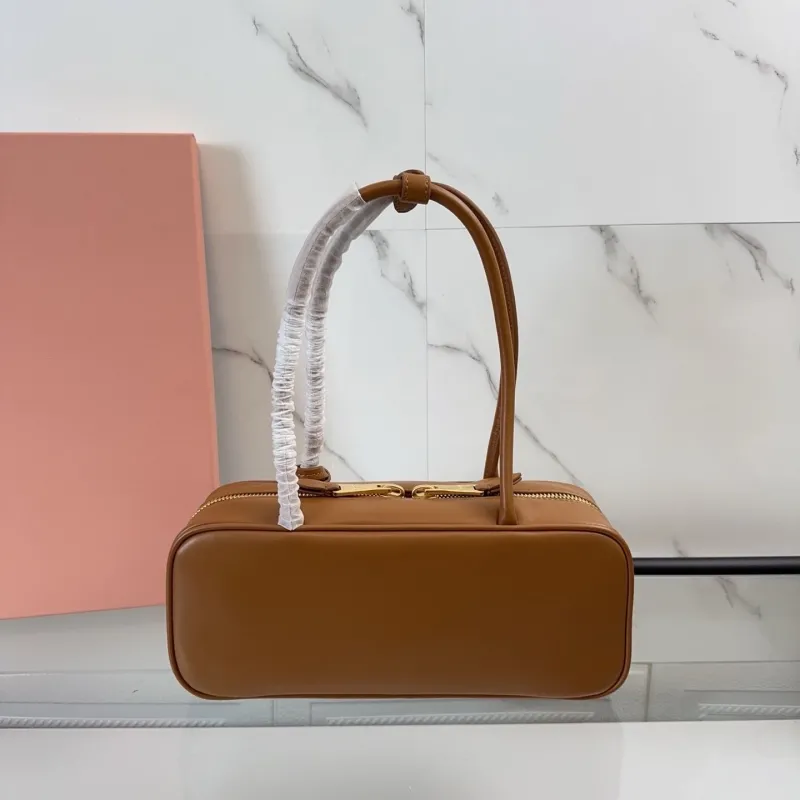 Alternative view of MIU MIU Brown Top Handle Bag 744