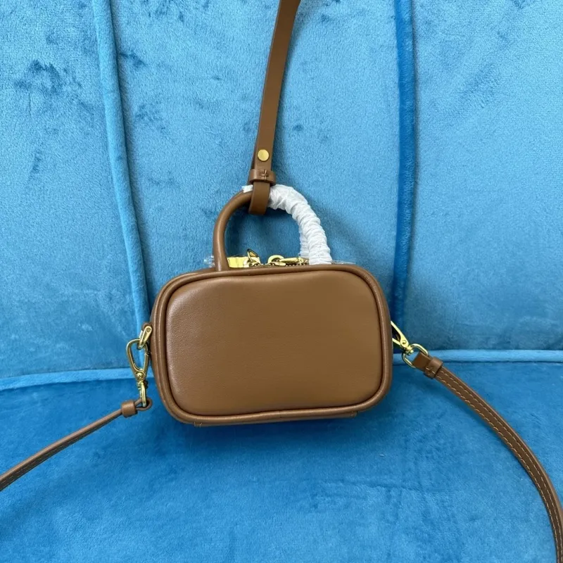 Alternative view of MIU MIU Brown Mini Top Handle Crossbody Bag 748