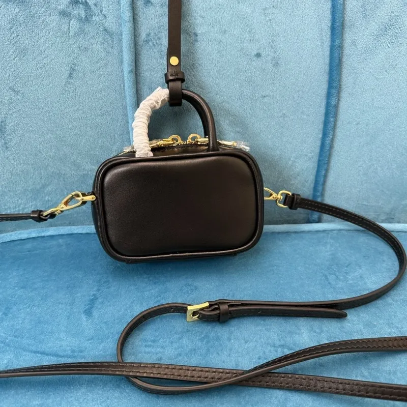 Alternative view of MIU MIU Black Mini Top Handle Crossbody Bag 749