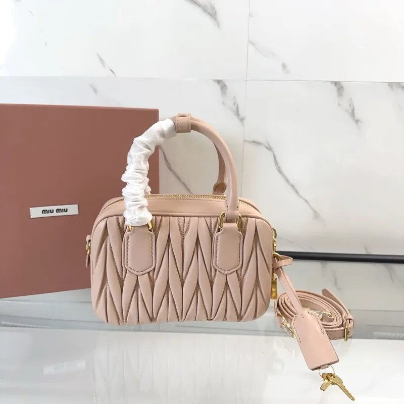 Alternative view of Miu Miu Nude Pink Top Handle Bag 754
