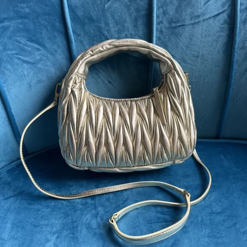 Alternative view of Miu Miu Metallic Gold Top Handle Crossbody Bag