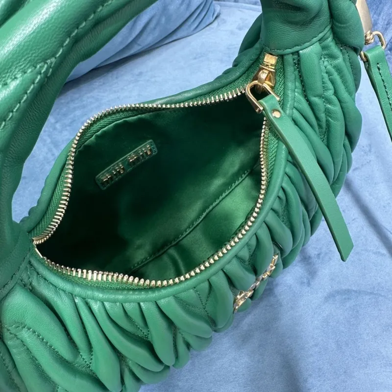 Miu Miu Green Top Handle Crossbody Bag - Image 7
