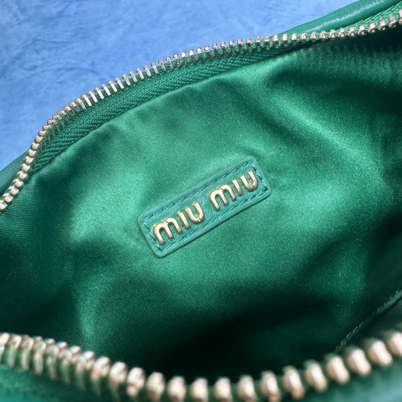 Miu Miu Green Top Handle Crossbody Bag - Image 8