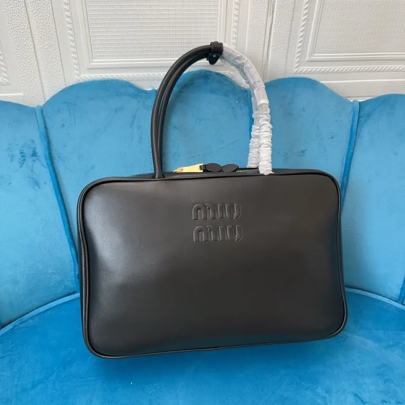 Miu Miu Black Top Handle Bag 778