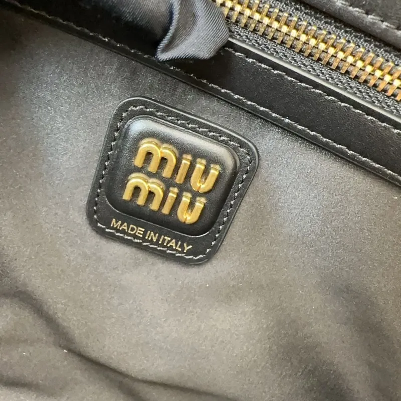 Miu Miu Black Top Handle Bag 778 - Image 7