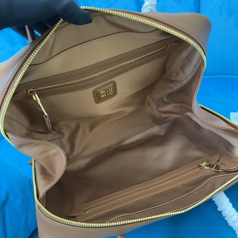 MIU MIU Brown Top Handle Bag 779 - Image 7