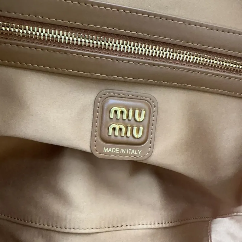 MIU MIU Brown Top Handle Bag 779 - Image 8