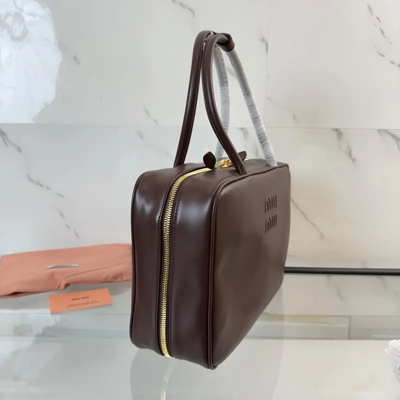 Miu Miu Brown Top Handle Bag 780 - Image 3