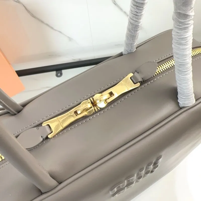 Miu Miu Gray Top Handle Bag 781 - Image 6