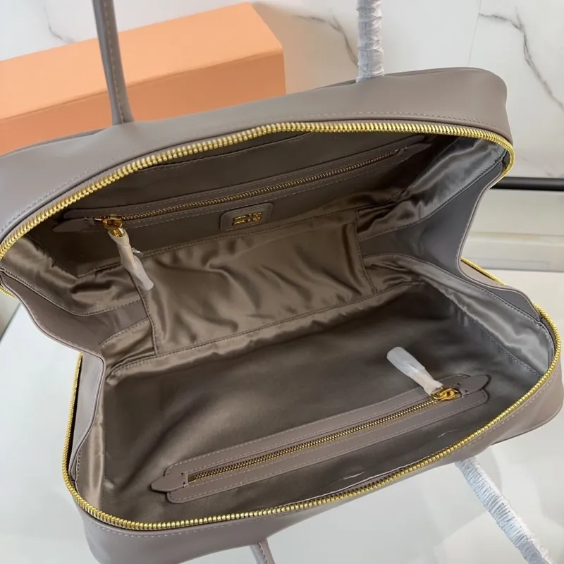 Miu Miu Gray Top Handle Bag 781 - Image 8