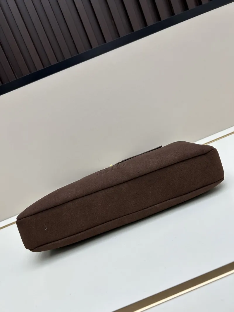 MIU MIU Brown Suede Shoulder Bag 2505 - Image 5