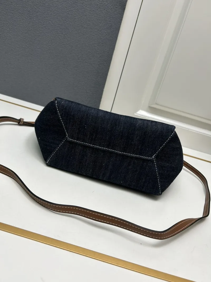 MIU MIU Denim Top Handle Crossbody Bag CL616018 - Image 7